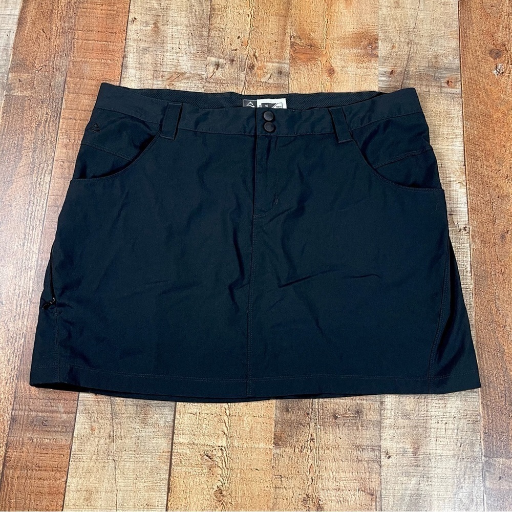Alpine Design Women's Size 16 Tech Tennis Workout Sport Skort Athletic Black